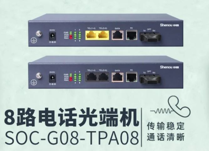 申甌電話光端機，暢享高效溝通