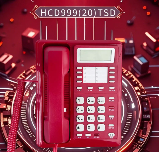 申甌通信——低泄射電話機HCD999(20)TSD