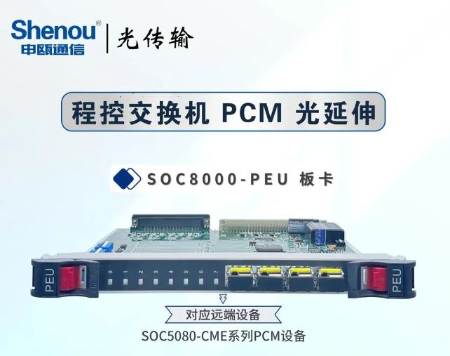 申甌通信—程控交換機 PCM 光延伸