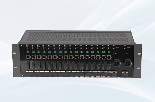 集中式光纖收發器